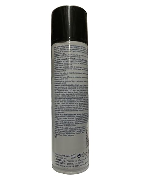 Isoplus Black Castor Oil Sheen Spray with Coconut Oil 9Oz