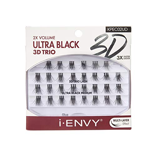 IEnvy 3D Trio Classic Medium Individual Eyelashes