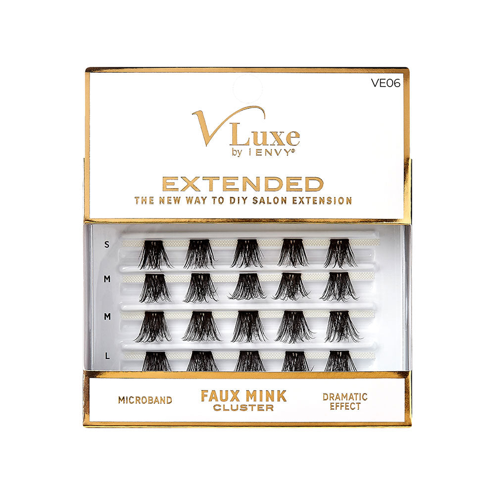 V Luxe By I-ENVY EXTENDED EYE LASHES (VE01–VE06)