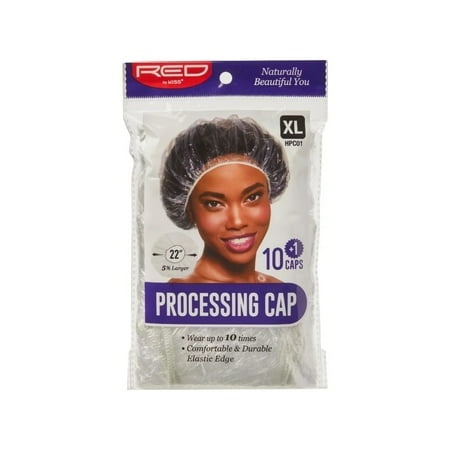 Red by Kiss Processing Cap Comfortable & Secure Fit XL (HPC04)