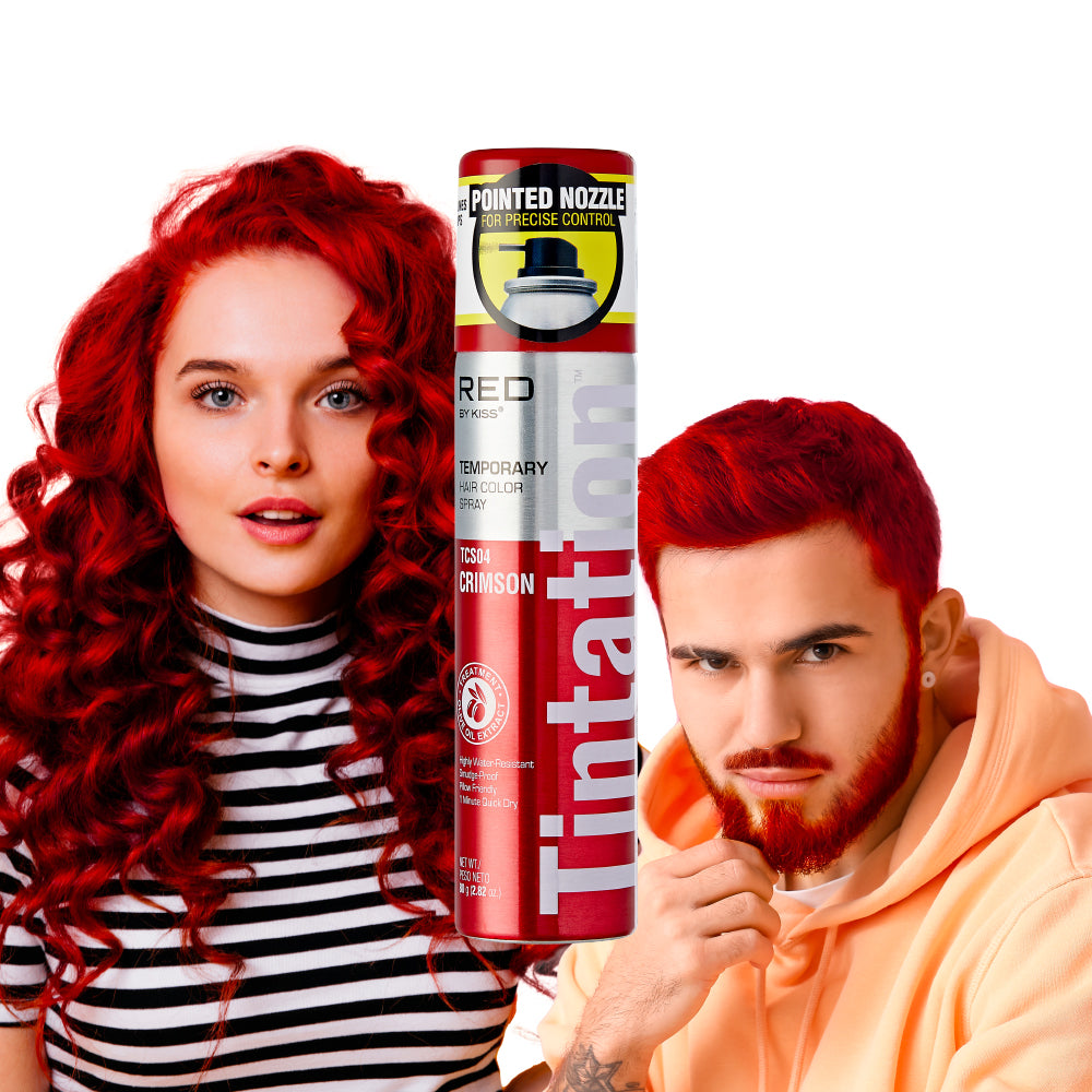 RED BY KISS Tintation Temporary Hair Color Spray - 2.8 oz