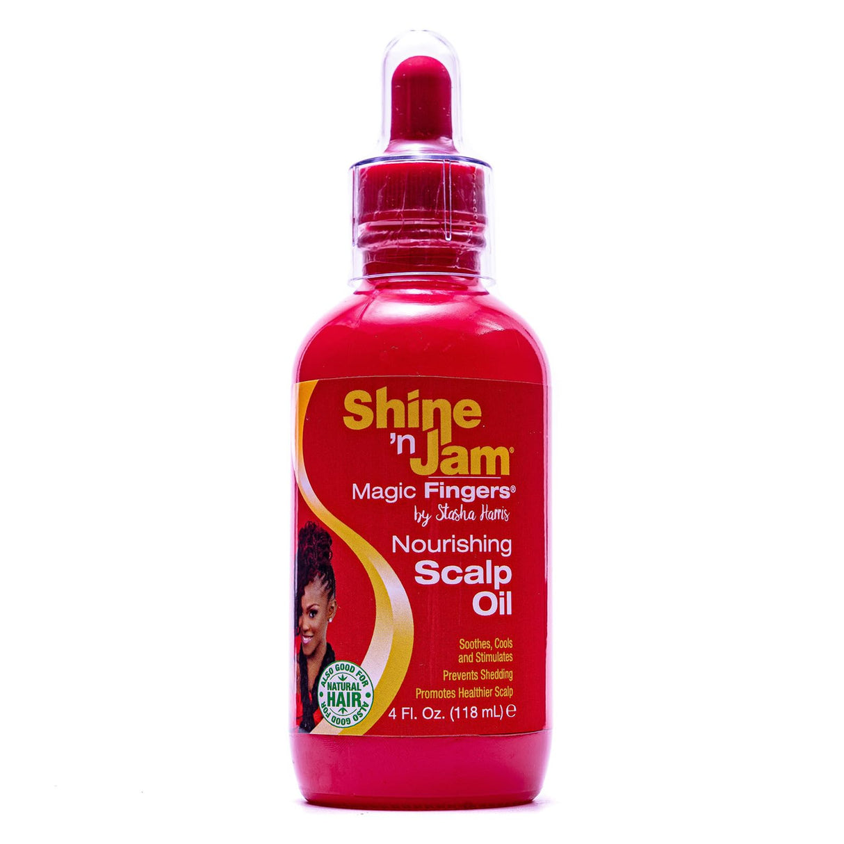 Ampro Shine 'N Jam Magic Fingers Nourishing Scalp Oil 4oz