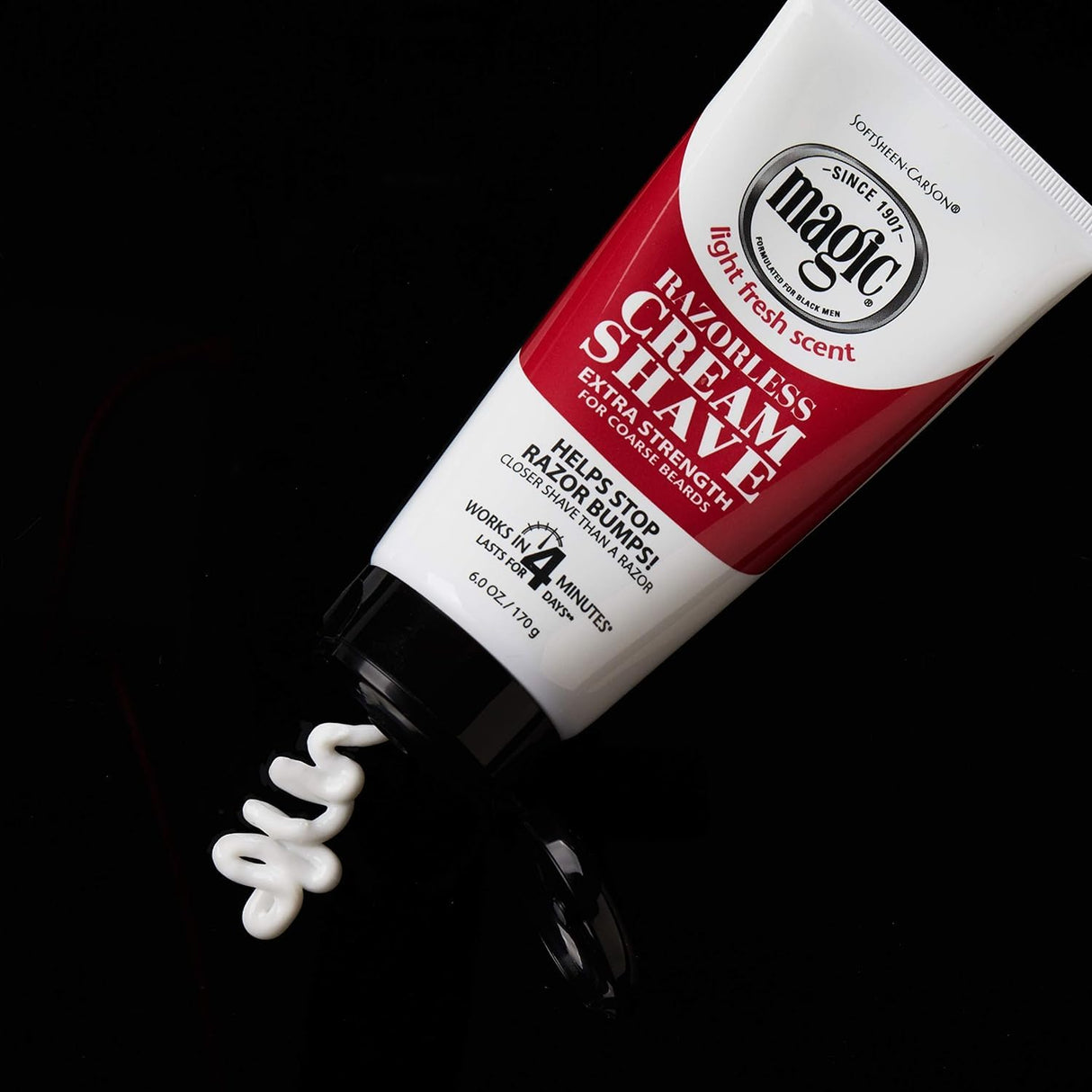 Magic Razorless Cream Shave Extra Strength - 6Oz