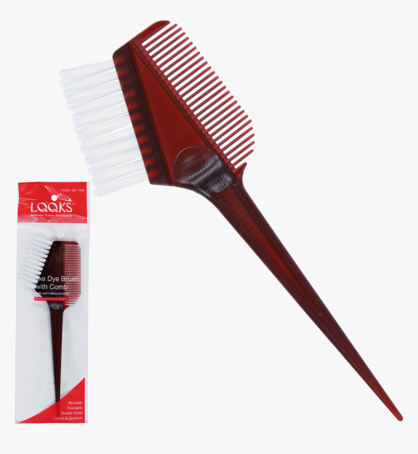LQQKS DELUXE DYE BRUSH WITH COMB