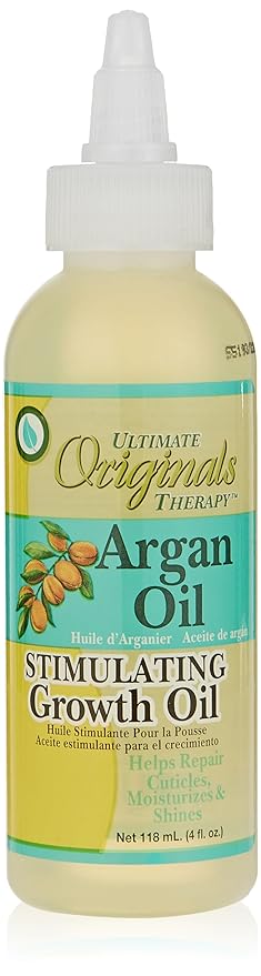 Africa's Best Originals Argan Oil Long Stimulating Growth Oil Therapy 4 oz