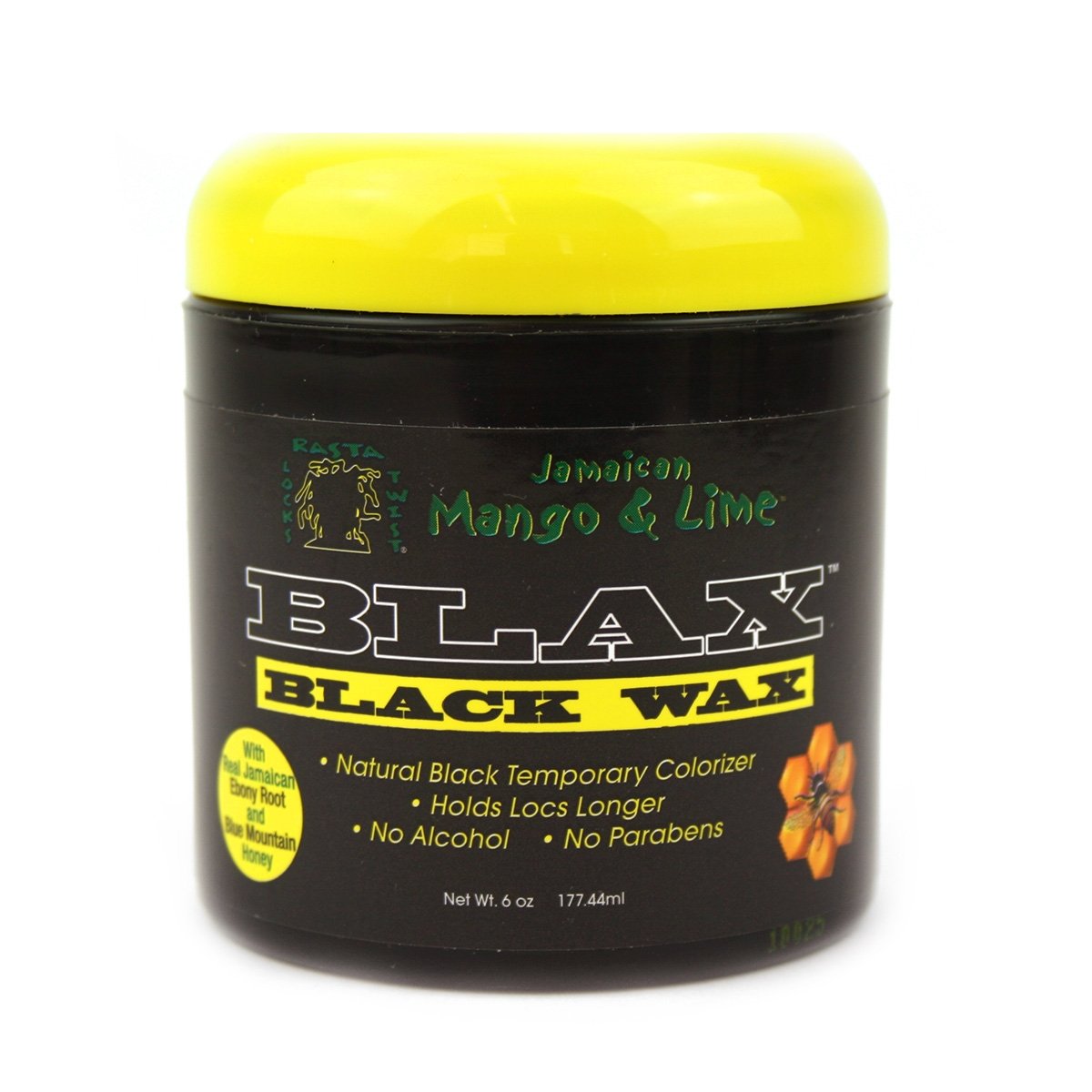 Jamaican Mango & Lime Blax Black Wax Alcohol-Free Dread Waxing Cream 6oz