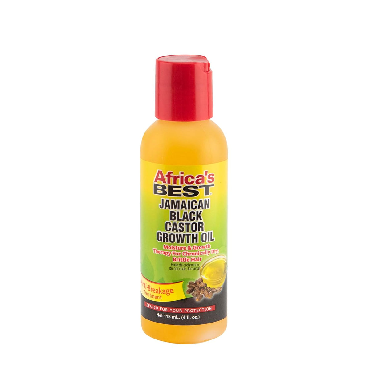Africa's Best Black Castor Growth Oil 4 oz