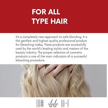 Morfose Ossion Bleaching Powder Red 500 mL