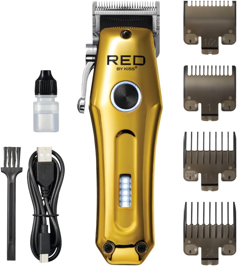 RED BY KISS Cordless Rechargeable Mini Trimmer (CC10)