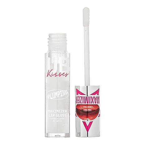 Ruby Kisses Plumping Lip Gloss Hydrating High-Shine Lip Plumper 0.15oz