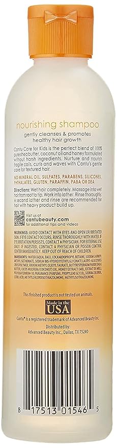 Cantu Care For Kids Nourishing Shampoo 8 oz