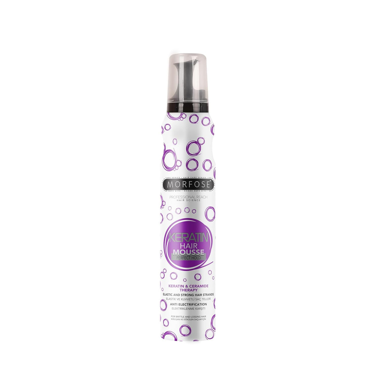 Morfose Ossion Hair Mousse Keratin 200 mL / 6.76 FI Oz