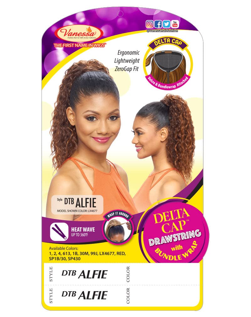 Vanessa DTB Alfie Drawstring Ponytail