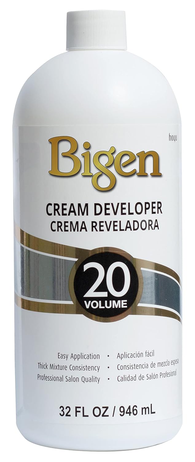 Bigen Cream Developer 20 Volume - 32Oz