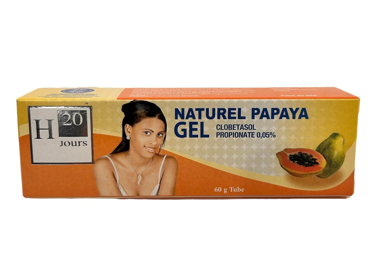 H20 Jours Natural Papaya Tube Gel 60G