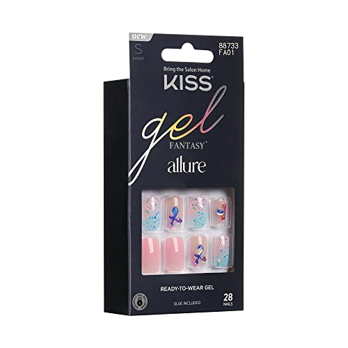 KISS Gel Fantasy Allure Nails - Stunning Salon-Perfect Nails