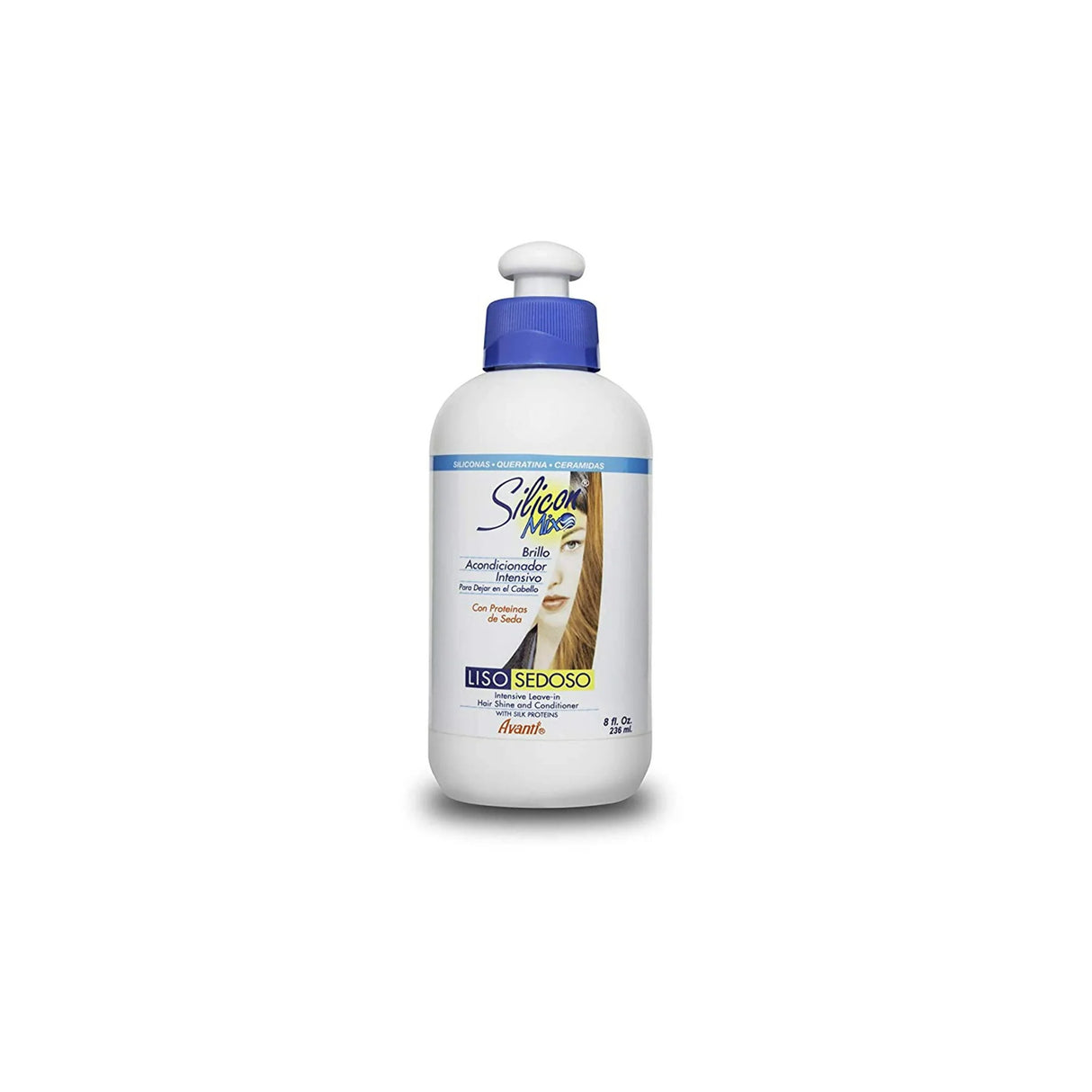 Silicon Mix Protein Liso Intensive Leave-In Shine & Frizz Control Conditioner 8 oz