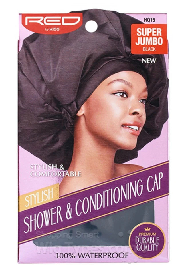 RED BY KISS Super Jumbo Shower & Conditioner Cap