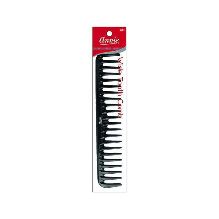 Annie Black Wide Tooth Comb (88)