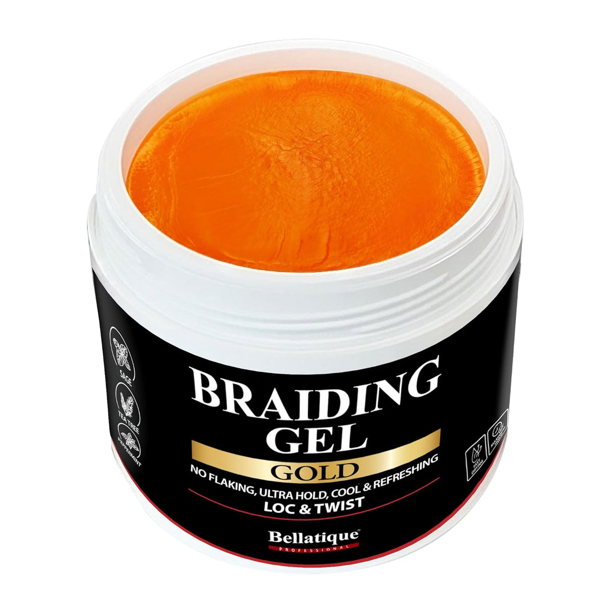 Bellatique Gold Braiding Gel Maximum Hold for Locs & Twists