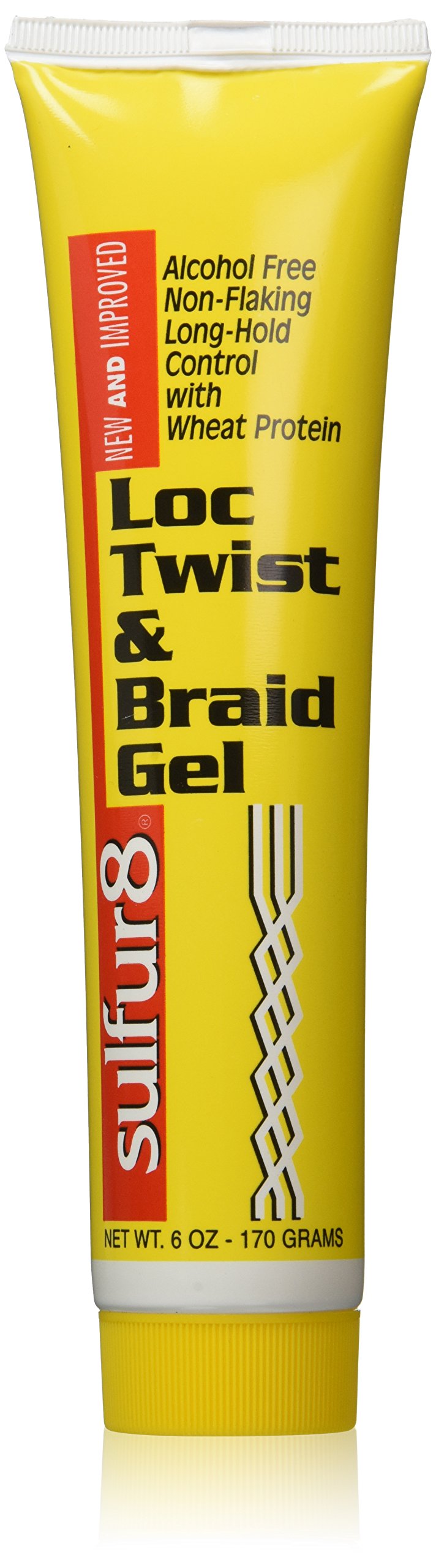 SULFUR8 LOC TWIST & BRAID GEL - 6OZ