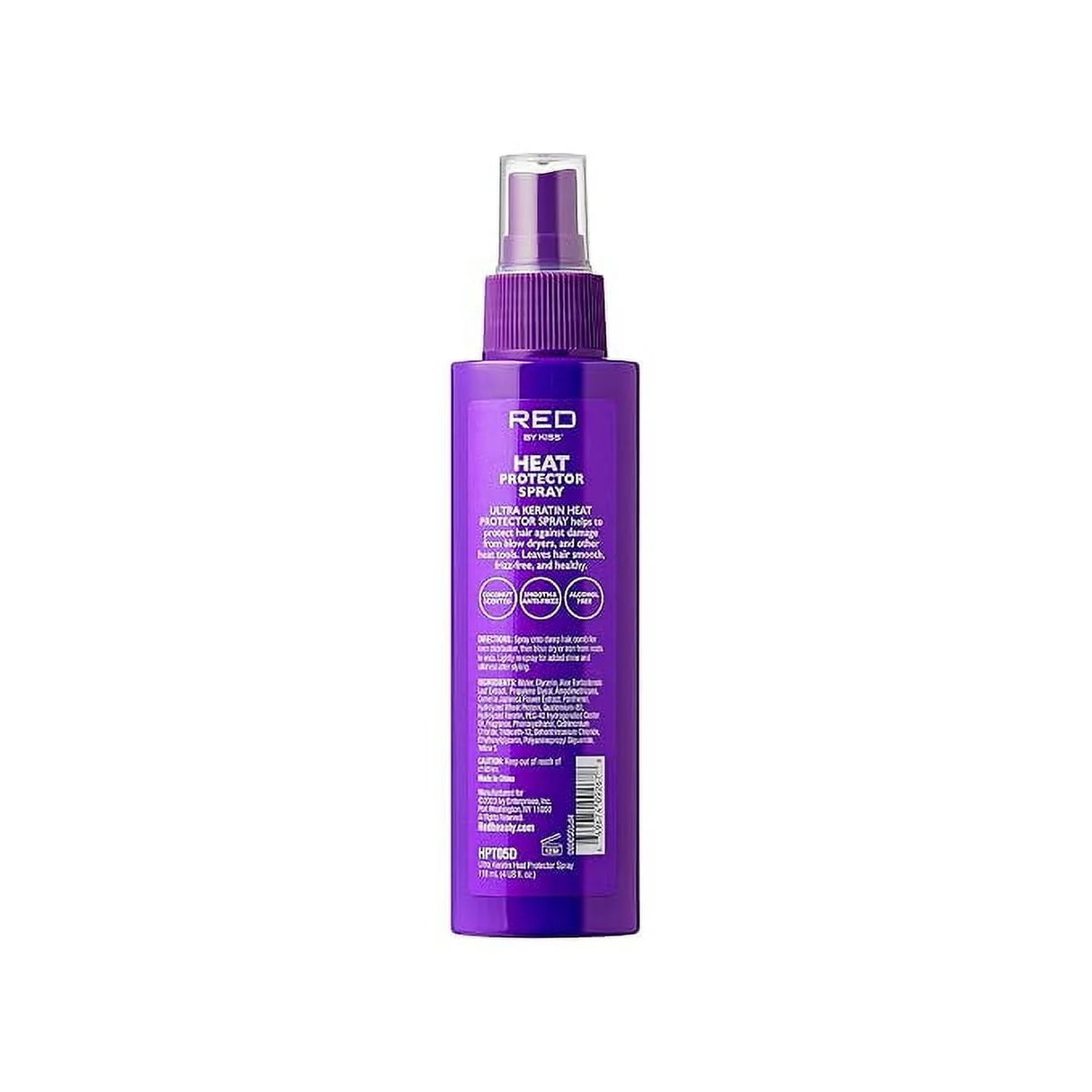 RED BY KISS Keratin Heat Protector Spray 4 oz