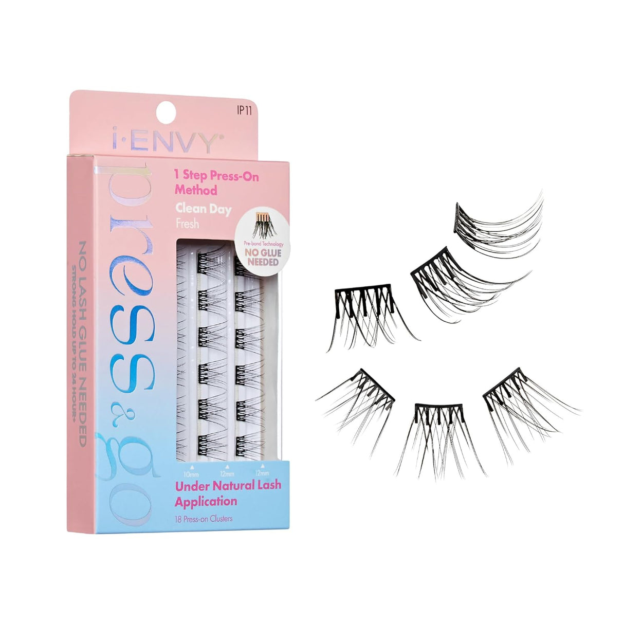 I-ENVY BY KISS Press&Go Self-Adhesive Eyelashes