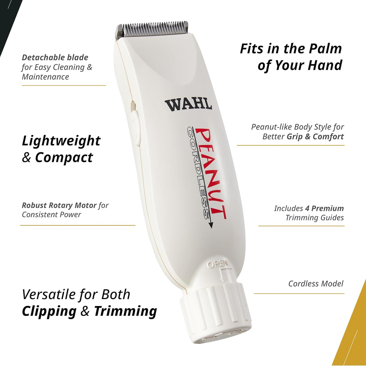 WAHL Peanut White Trimmer