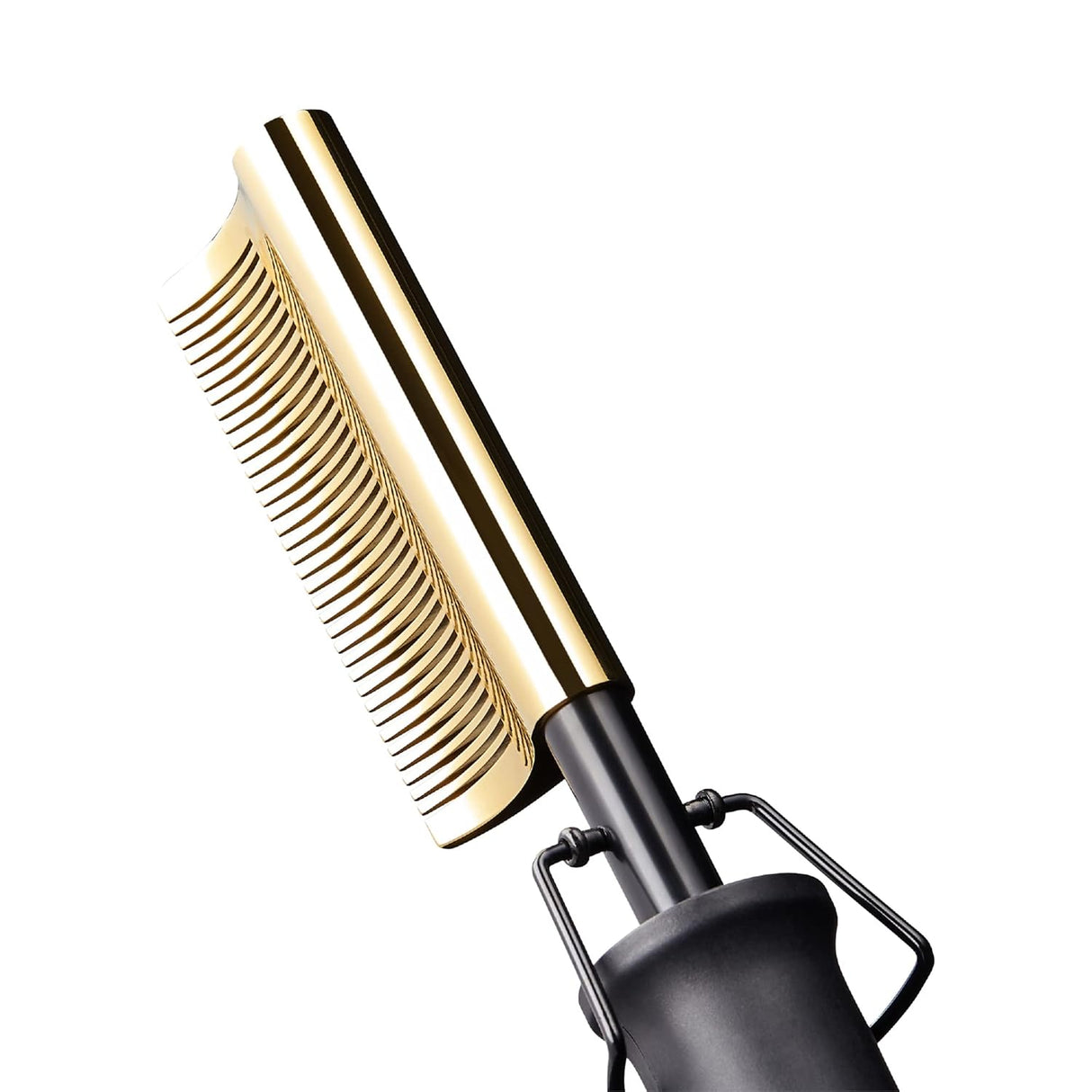 RED BY KISS Curved Teeth Hot Comb for Hair, Beard Straightening 450°F