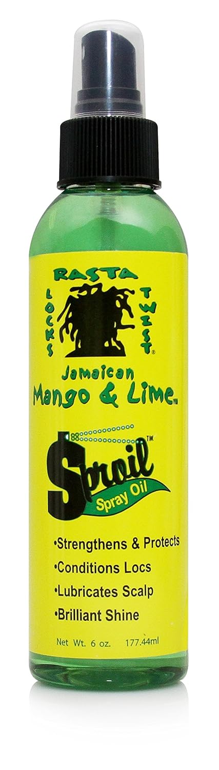 Jamaican Mango & Lime Sproil Spray Oil Condition Locs & Scalp 6Oz