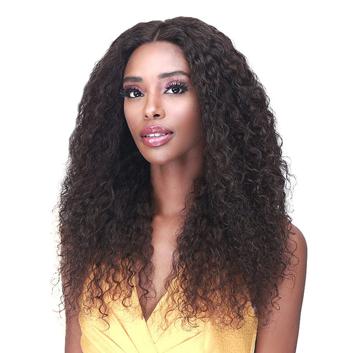 Boss Bundle Virgin Hair Closure Wet & wavy Jerry Curl - 5"