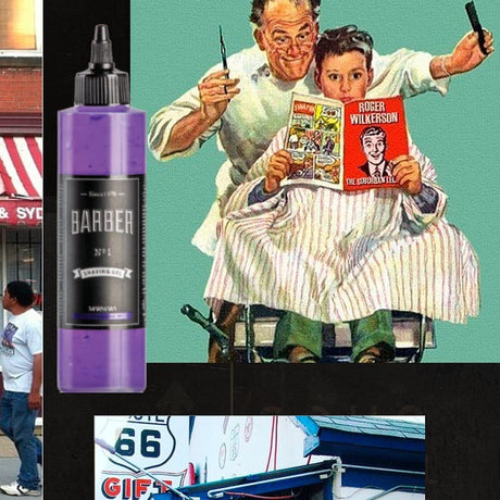 Barber Marmara Purple No 1 Shaving Gel