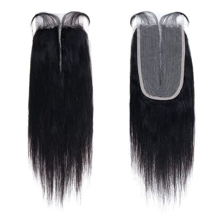 Boss Bundle Virgin Hair Closure Wet & wavy Jerry Curl - 5"