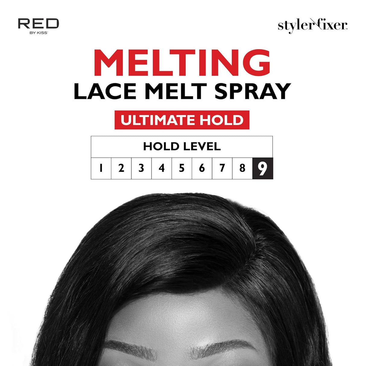 RED BY KISS Lace Melt Spray