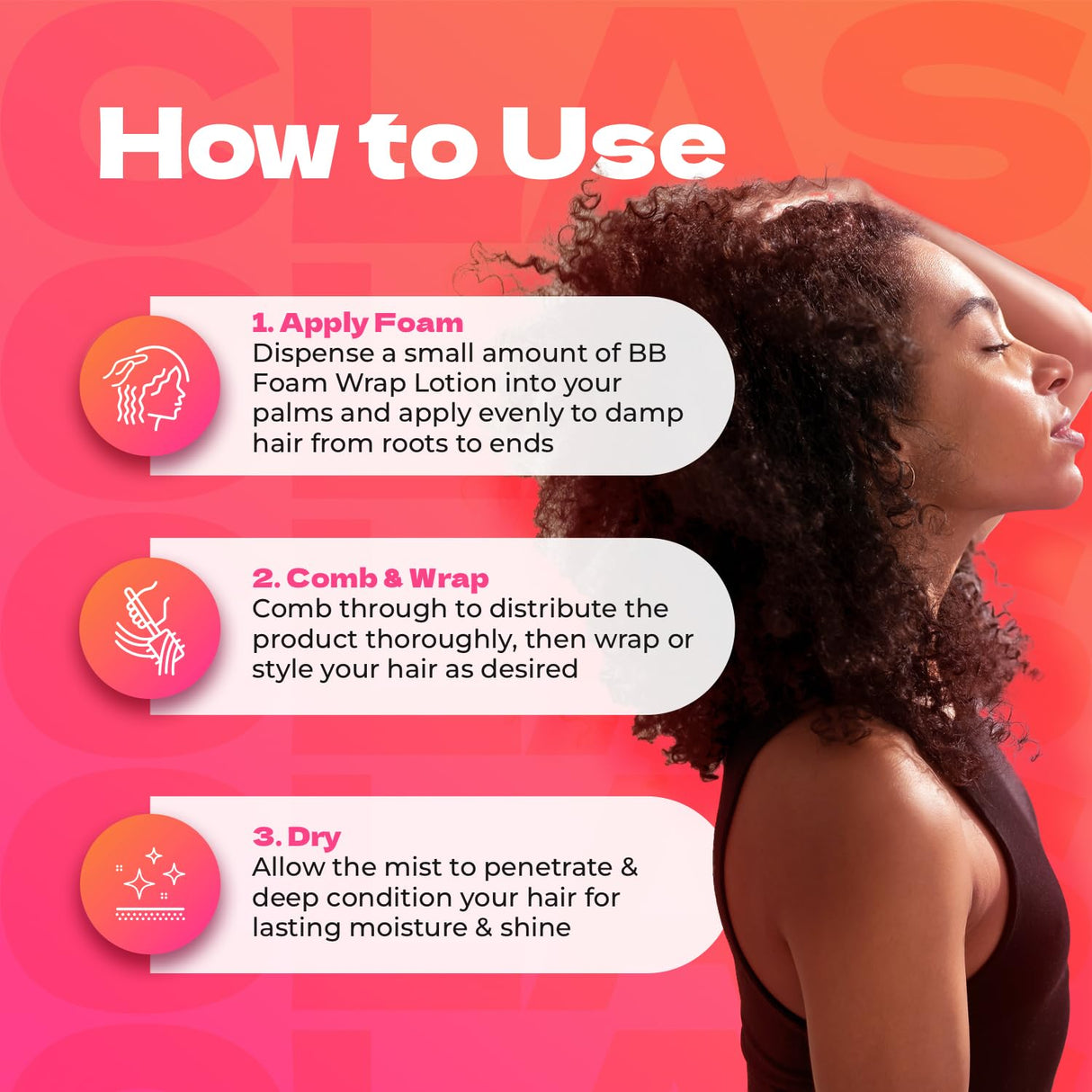 Bronner Bros BB Foam Wrap Lotion 8.5 oz