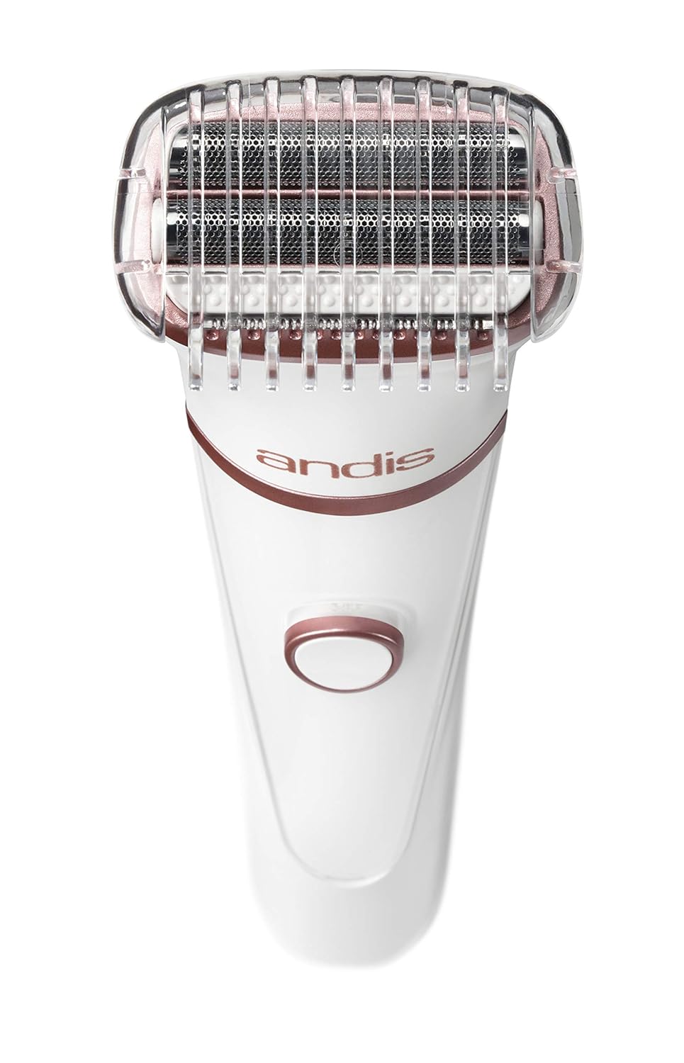 Andis Rechargeable Electric Shaver for Women – Cordless Wet & Dry Hair Removal 6 Piece Kit