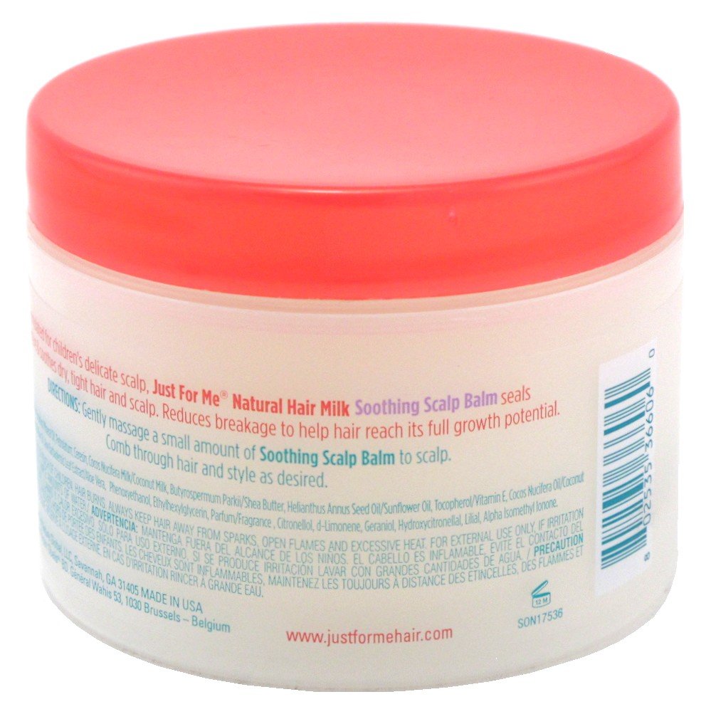 Just For Me Soothing Scalp Balm Dry, Damaged Hair Type, Moisturizing 6 oz