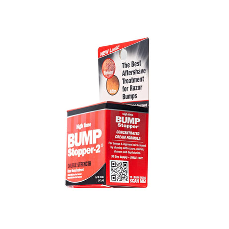 Bump Stopper 2 Double Strength Razor Bump Treatment, Formulated to Relieve Razor Burn 0.5 oz