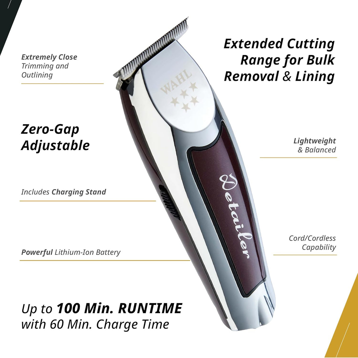 Wahl 5 Star Detailer Cordless Detailer Li Trimmer