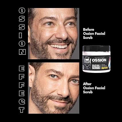 Morfose Ossion Facial Scrub Apricot 13.53 Fl Oz