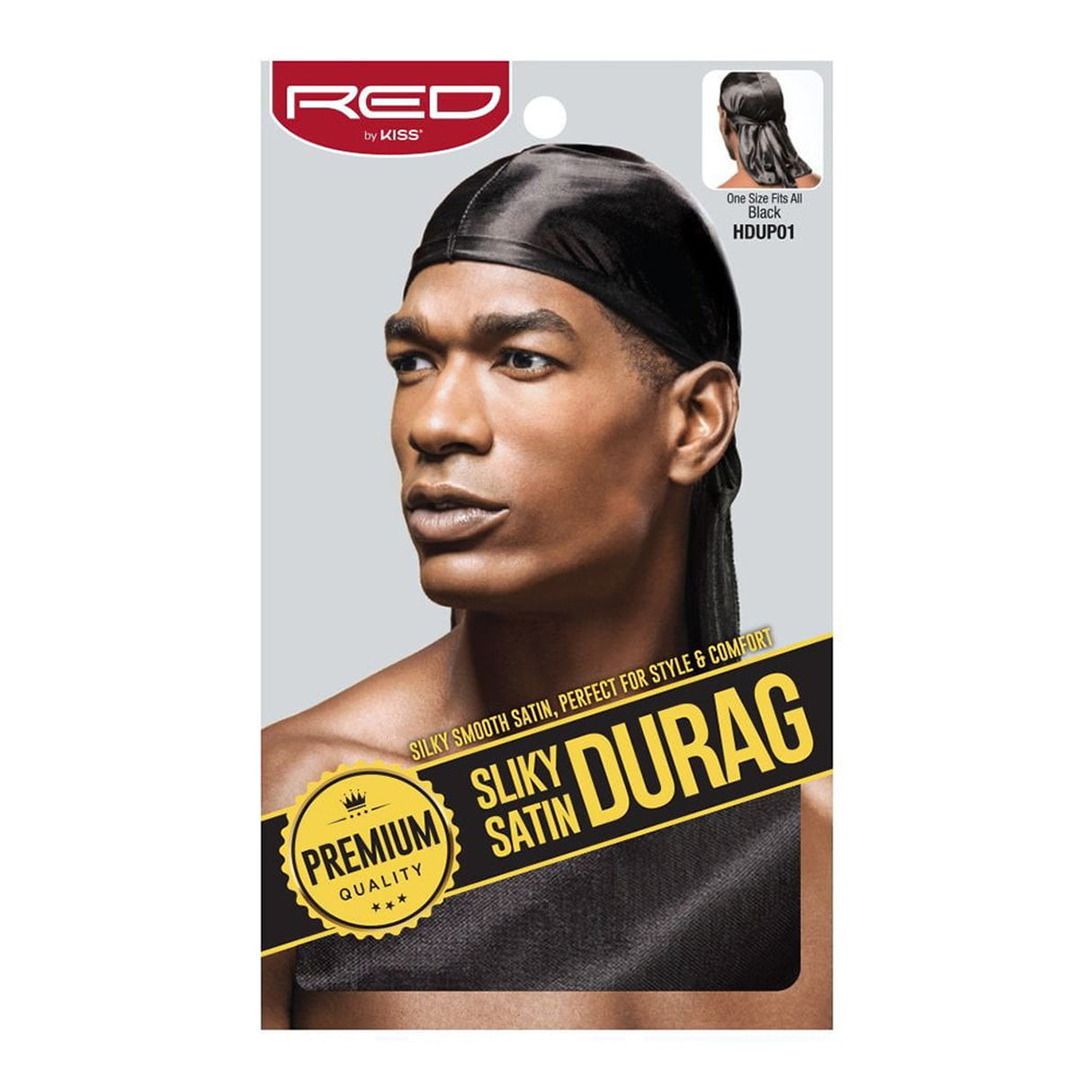 RED BY KISS SILKY SATIN DURAG