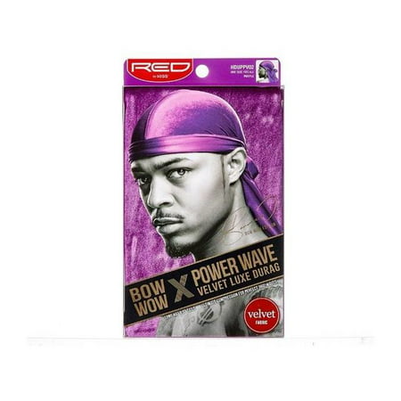 KISS Red Power Wave Silky Bow Wow Spandex Durag