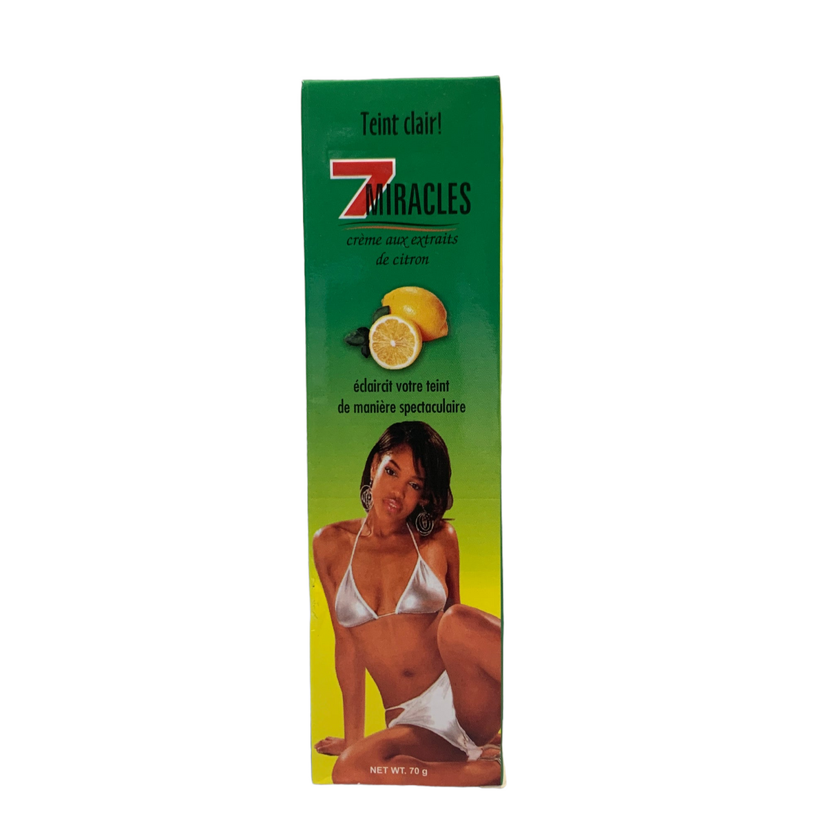 7 Miracles Creme Lemon 70G Skin Brightening Moisturizing Cream
