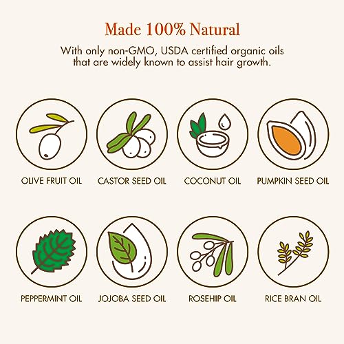 KISS Hair Growth Oil Hair Strengthening Oil Made 4.5Oz