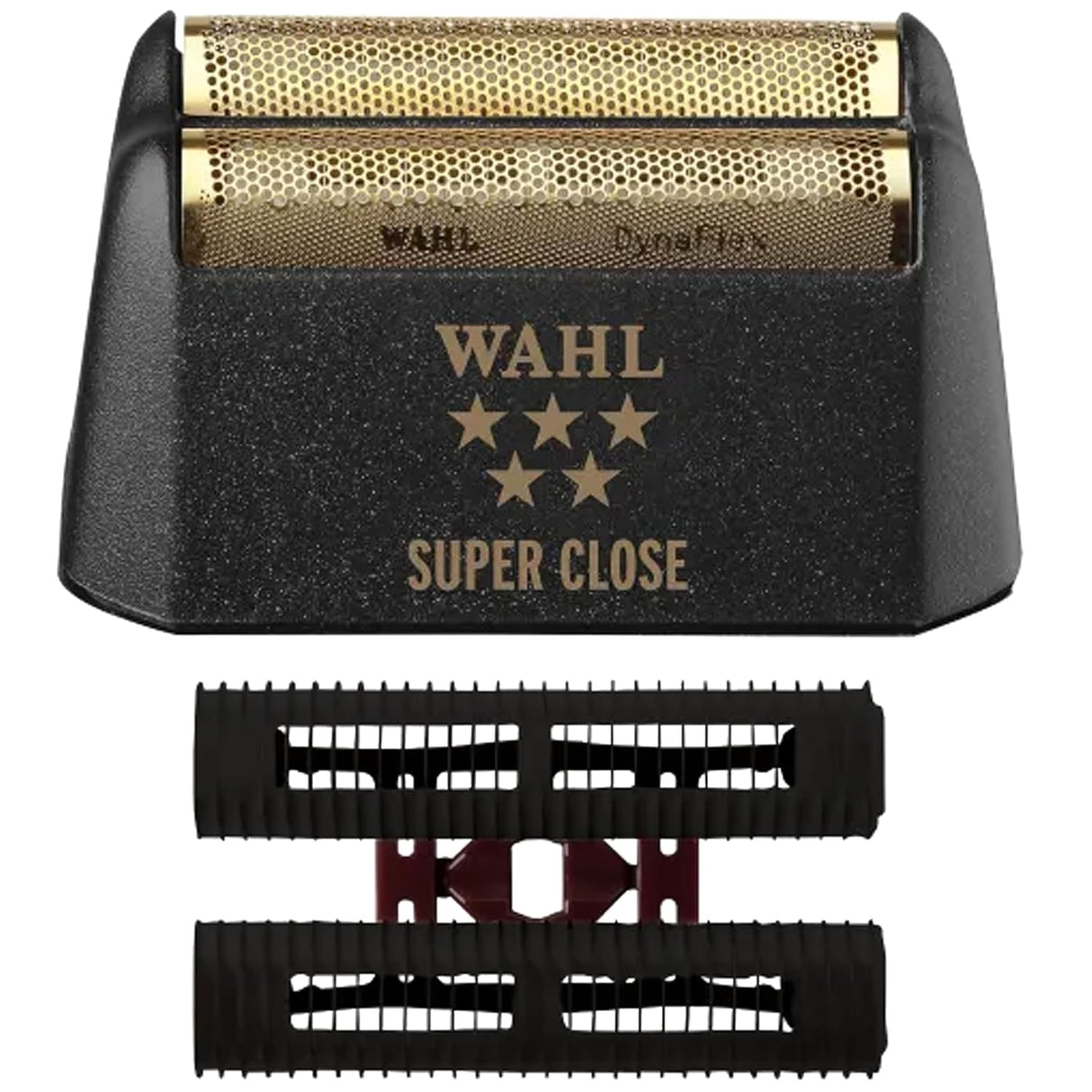 WAHL Professional Super Close 5 Star Black Finale Shaver Replacement Foil & Cutter Bar Assembly (7043)