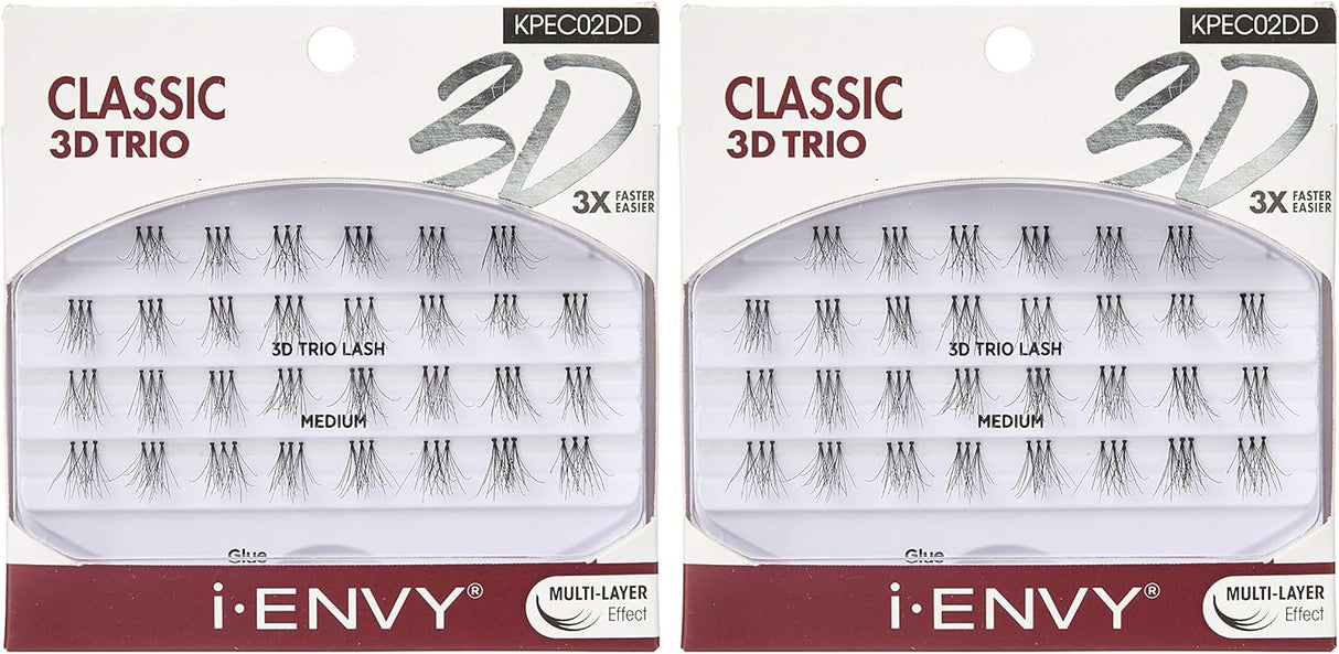 IEnvy 3D Trio Classic Medium Individual Eyelashes