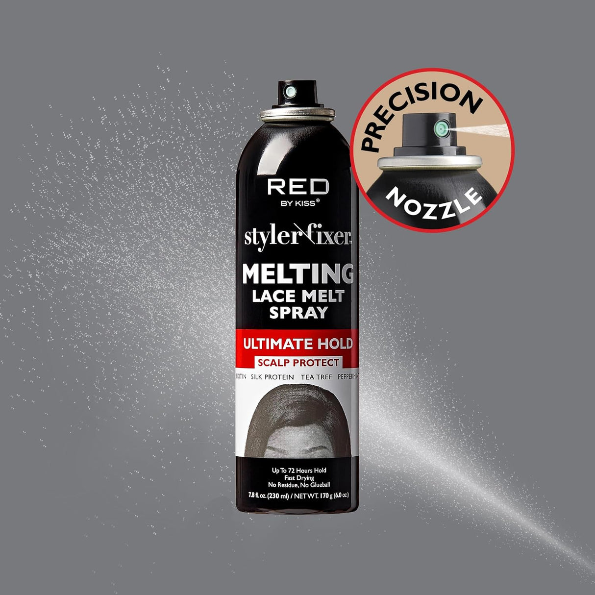 RED BY KISS Lace Melt Spray