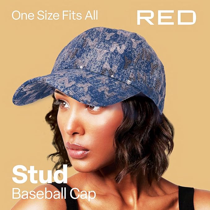 RED BY KISS Satin-Lined Cap