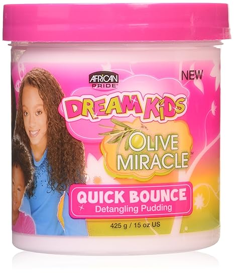 African Pride Quick Bounce Detangling Pudding Dream Kids 15 oz