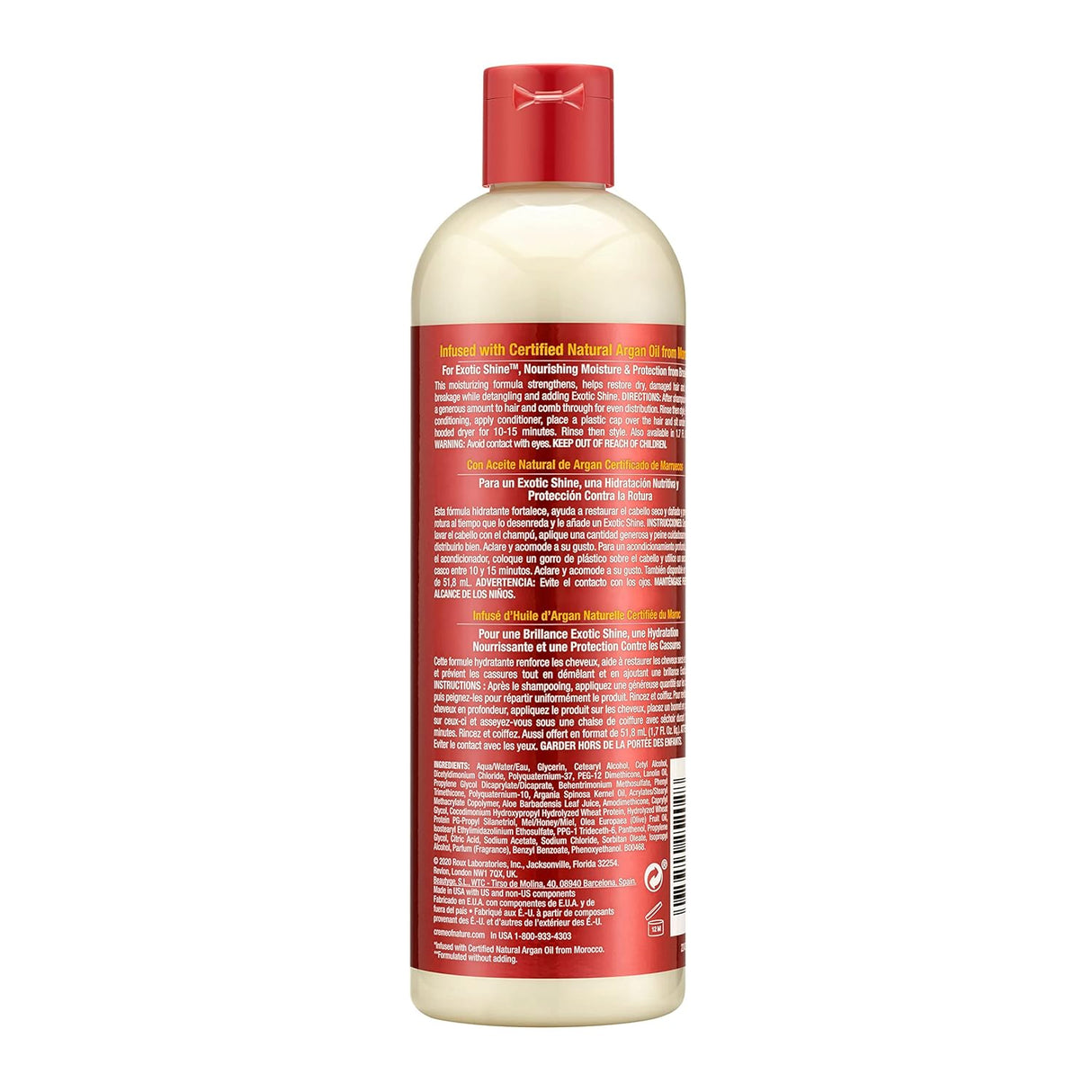 Creme Of Argan Oil Intensive Conditioning 12 Oz